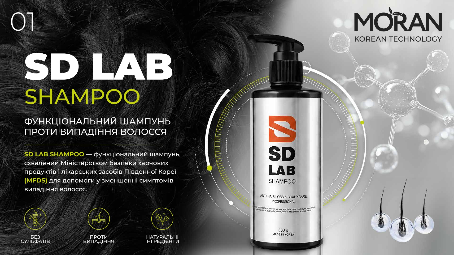 Презентація MORAN SD LAB — сторінка 1