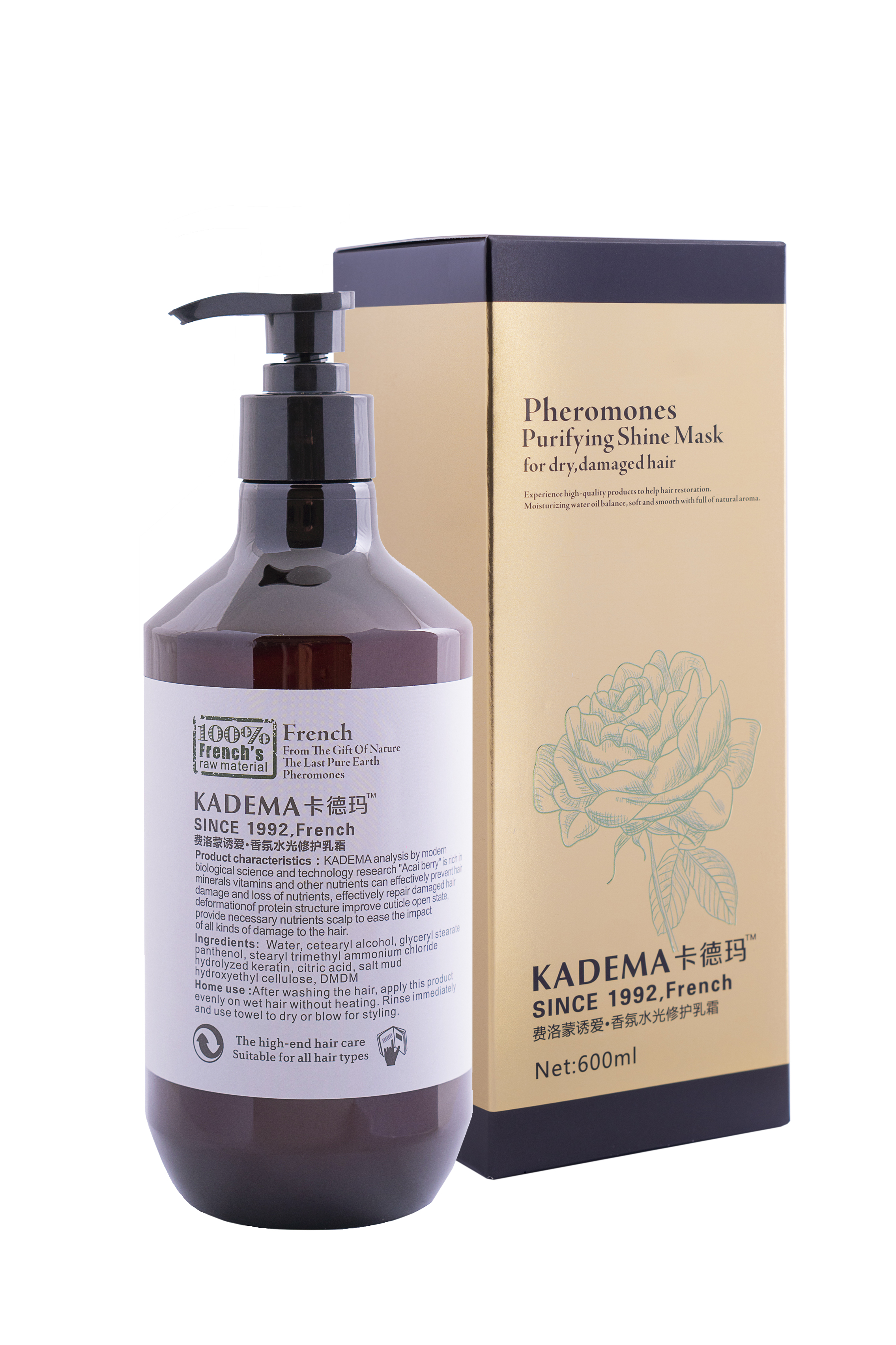 Маска Pheromones (для быстрого восстановления структуры волос)