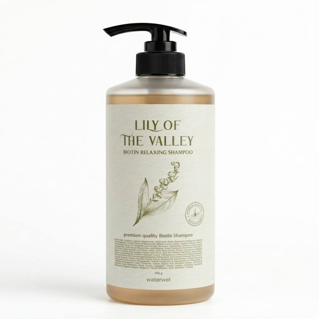 Шампунь Waterwel з німецькими пивними дріжджами та біотином